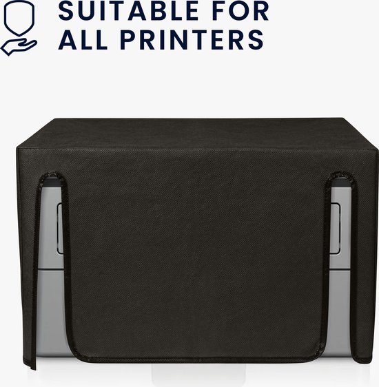 Housse kwmobile pour Brother HL-L2310D / L2350DW / L2370DN / L2375DW - Housse de protection pour imprimante - Housse anti-poussière en gris foncé