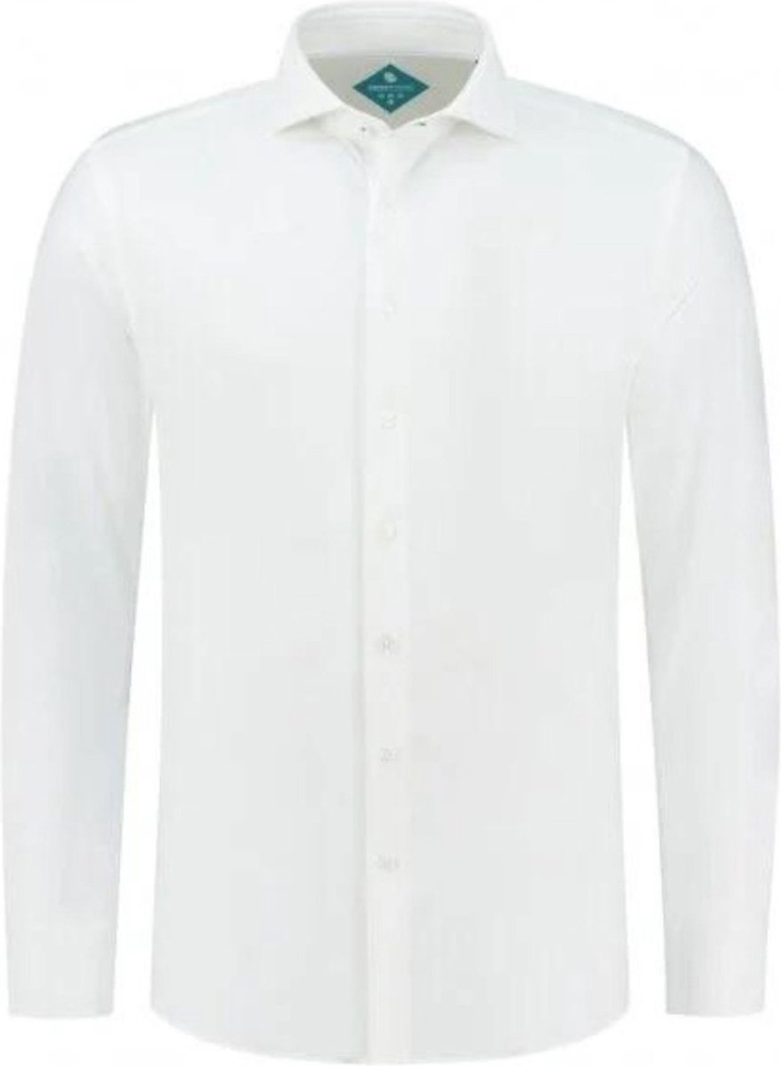 Overhemd Wit Performance lange mouw overhemden wit