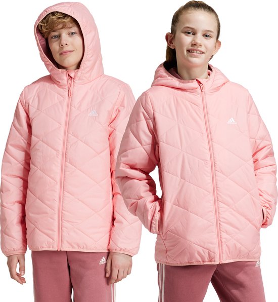 adidas Sportswear Licht Gevoerd Jack - Kinderen - Roze- 176