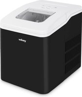 Bol.com Ice maker 12 kg ice cubes per day viewing window 2.2 liter water tank water level indicator black aanbieding