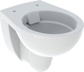 Geberit Bastia WC suspendu - à fond creux compact - 35,5x48x33,5cm - sans rebord - blanc
