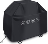 Waterproof BBQ Cover for Weber Holland Jenn Air Brinkmann Char Broil and Landmann Black (M) - MeiKong