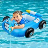 Opblaasbare Baby Drijver met Luifel en Waterpistool - Babyzwemring voor 6-36 Maanden