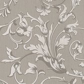 Papier peint aspect textile Profhome 956336-GU papier peint textile texturé à l'aspect textile beige gris mat 5,33 m2