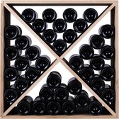 Caverack - ABRA - Wijnrekken - 40 flessen - Massief eiken