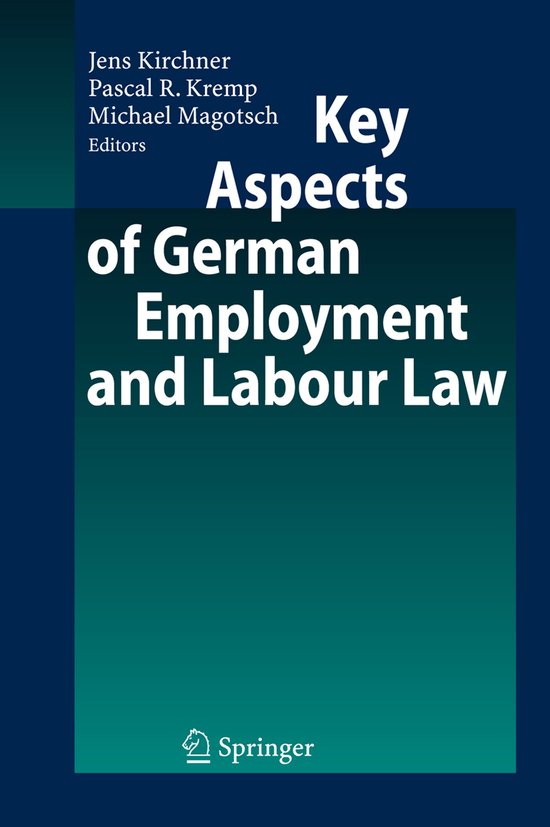 Key Aspects of German Employment and Labour Law - cover