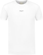 Ballin Amsterdam - Heren Regular fit T-shirts Crewneck SS - White - Maat XXL