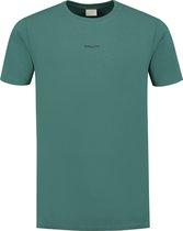 Ballin Amsterdam - Heren Regular fit T-shirts Crewneck SS - Faded Green - Maat L