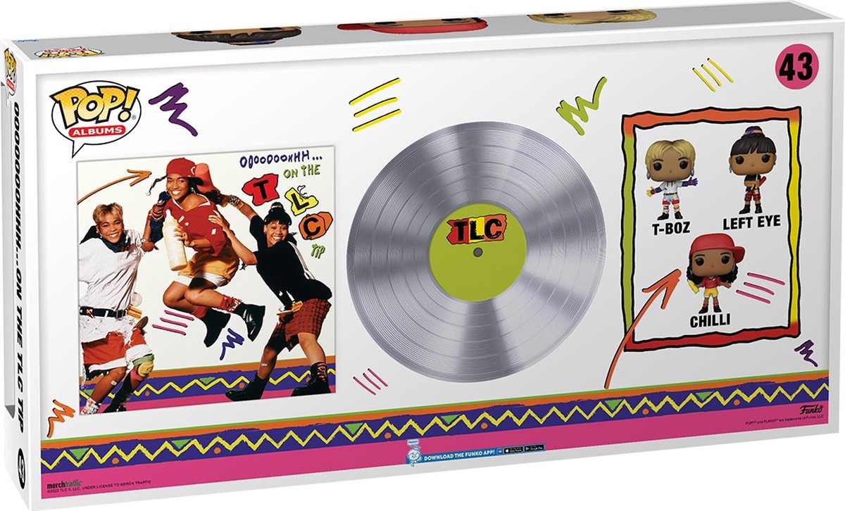 Funko Pop! Albums Deluxe TLC - Oooh on the TLC Tip thumbnail 4