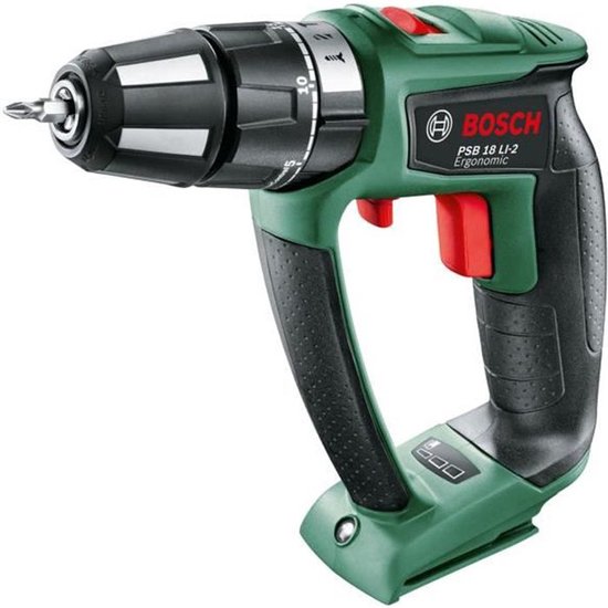 Bosch PSB 18 LI-2 Ergonomic Accu klopboormachine - Zonder 18 V accu en lader