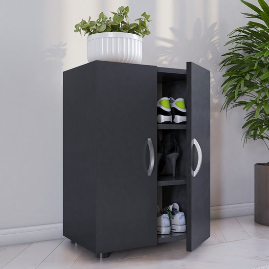 VCM Groot Meuble à Chaussures en Bois Meuble à Chaussures Meuble à Chaussures Bottes femmes Groot Ulas 3 Compartiments Groot Meuble à Chaussures en Bois Meuble à Chaussures Meuble à Chaussures Bottes femmes Groot Ulas 3 Compartiments