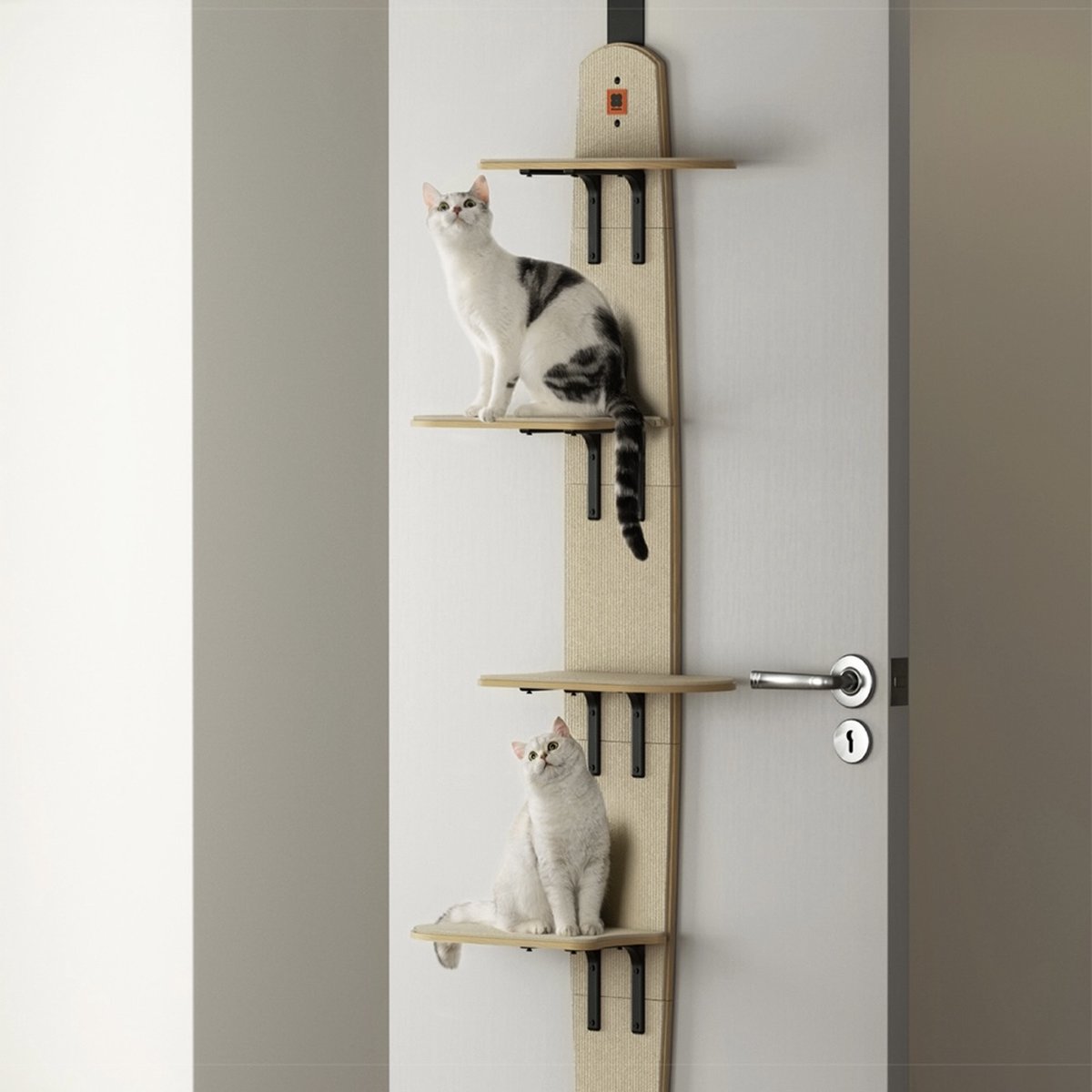 PETLUX® – Klimwand deurhanger – Krabpaal – Klimwand – Deurhanger