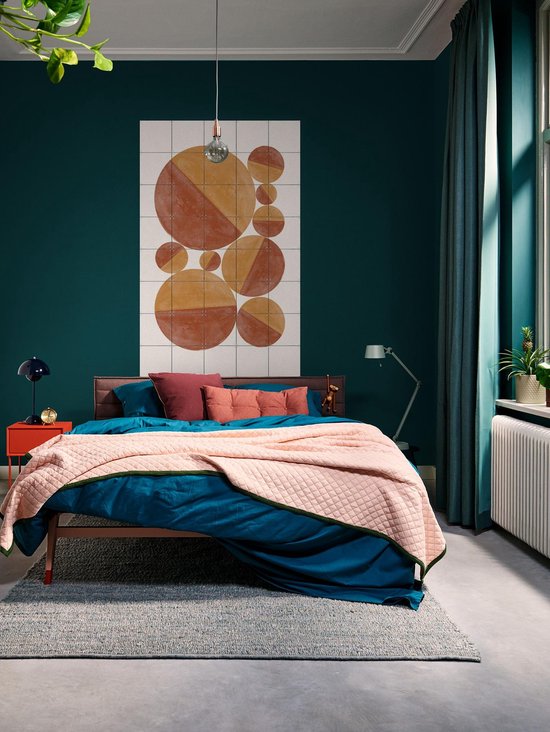 IXXI Burnt Orange Bols - Décoration murale - Abstrait - 80 x 60 cm