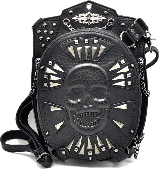 Gothic Schoudertas Met Demonische Vrouw main image 0