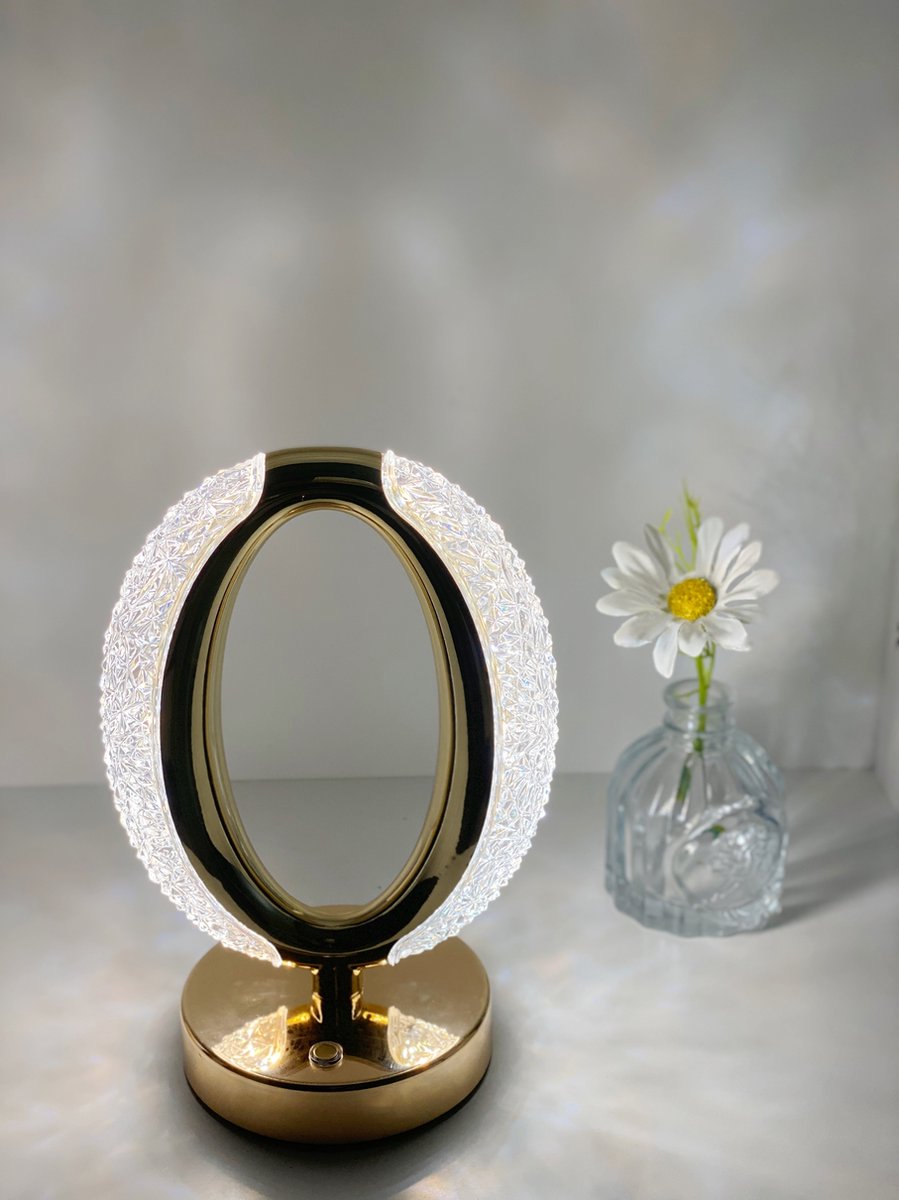Luxury Oplaadbaar Tafellamp - Versiering Lamp - Woonkamer Versiering - Slaapkamer Verlichting
