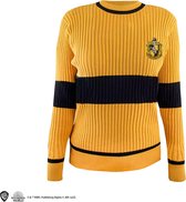 Cinereplicas Harry Potter - Hufflepuff / Huffelpuf Quidditch Sweater / Zwerkbal Trui / Trui - XL