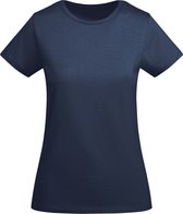 Donker Blauw 2 pack dames t-shirts BIO katoen Model Breda merk Roly maat L