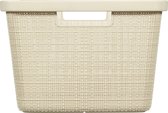 Curver Jute Wasmand - 46 liter - Gebroken wit