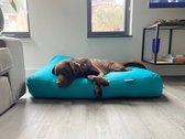 Dog's Companion Hondenkussen / Hondenbed - XL - 140 x 95 cm - Turquoise Water- en Vuilafstotende Coating - Waterafstotend
