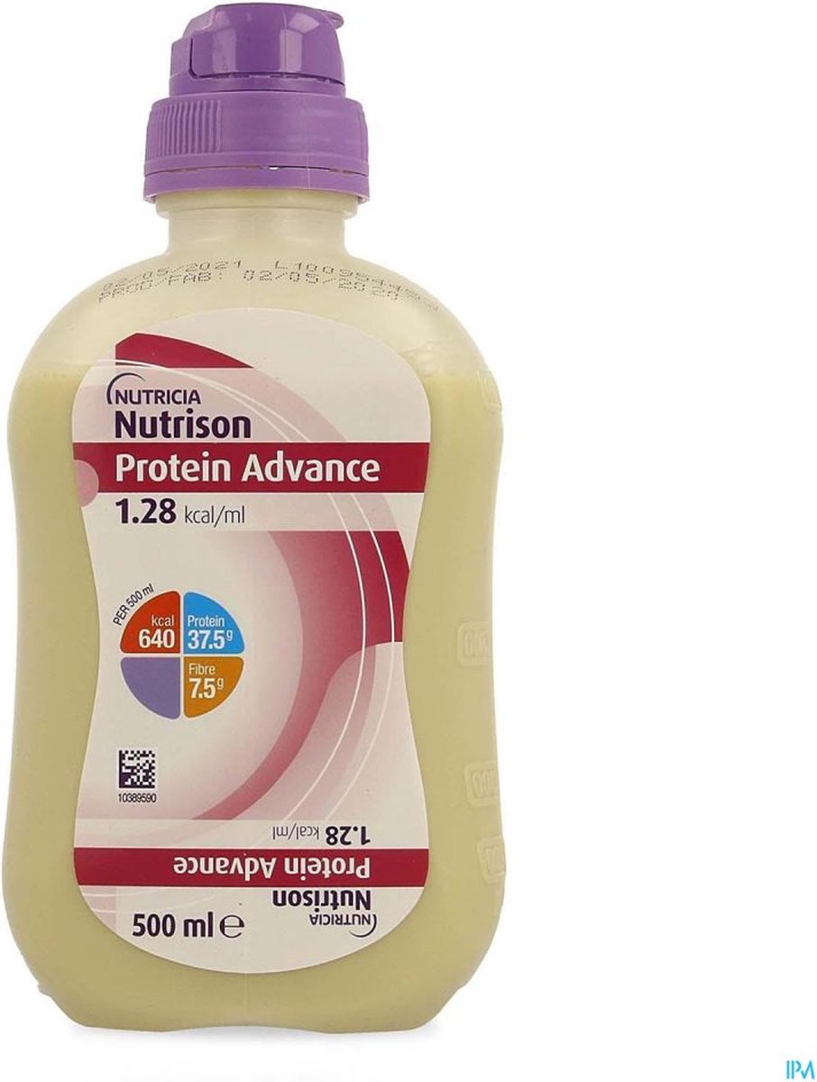 Nutricia Nutrison Sondevoeding Protein Advance 12 x 500ML - Voordeelverpakking