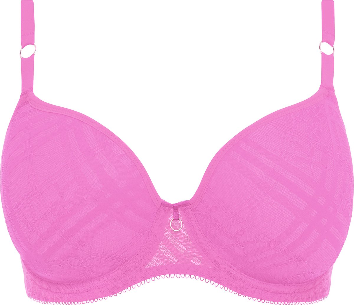 Freya Freya Fatale UW Moulded Plunge T-Shirt Bra Dames Beha roze