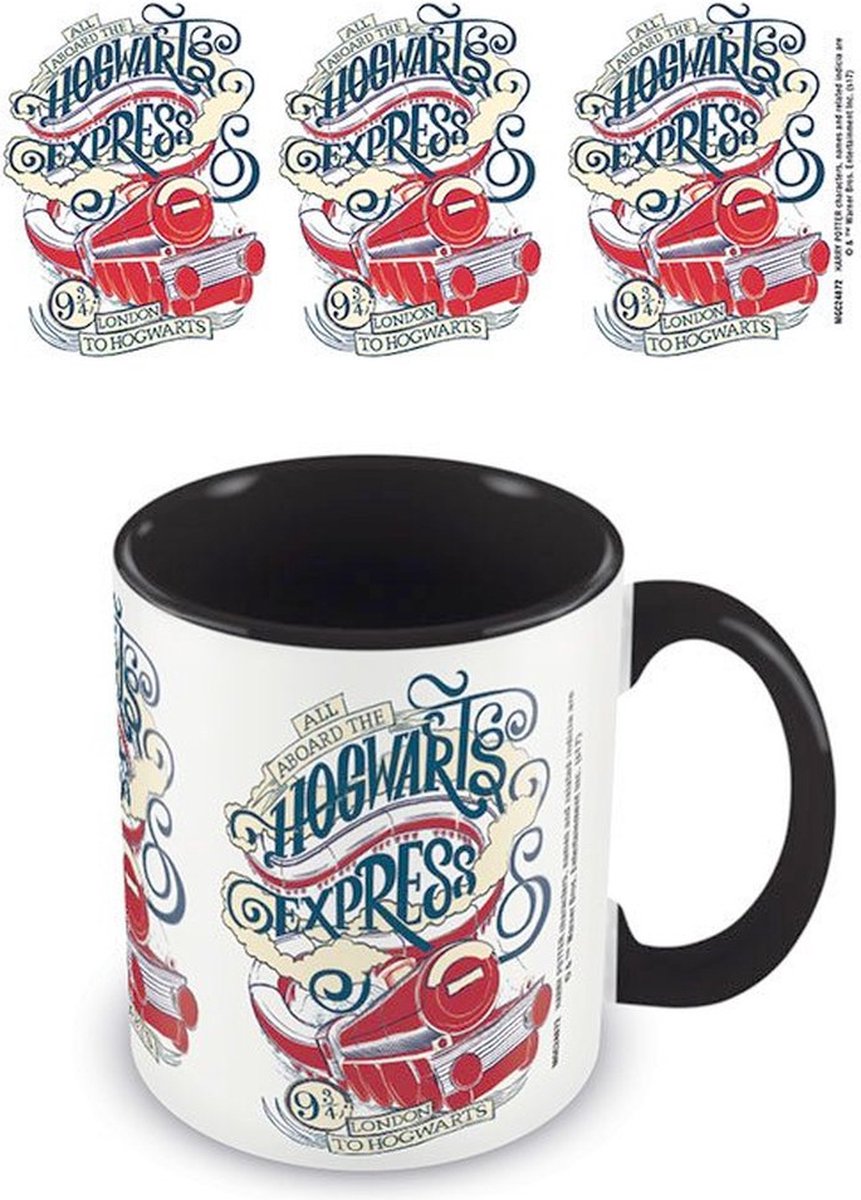Harry Potter Mok/beker Coloured Inner Mug All Aboard Multicolours