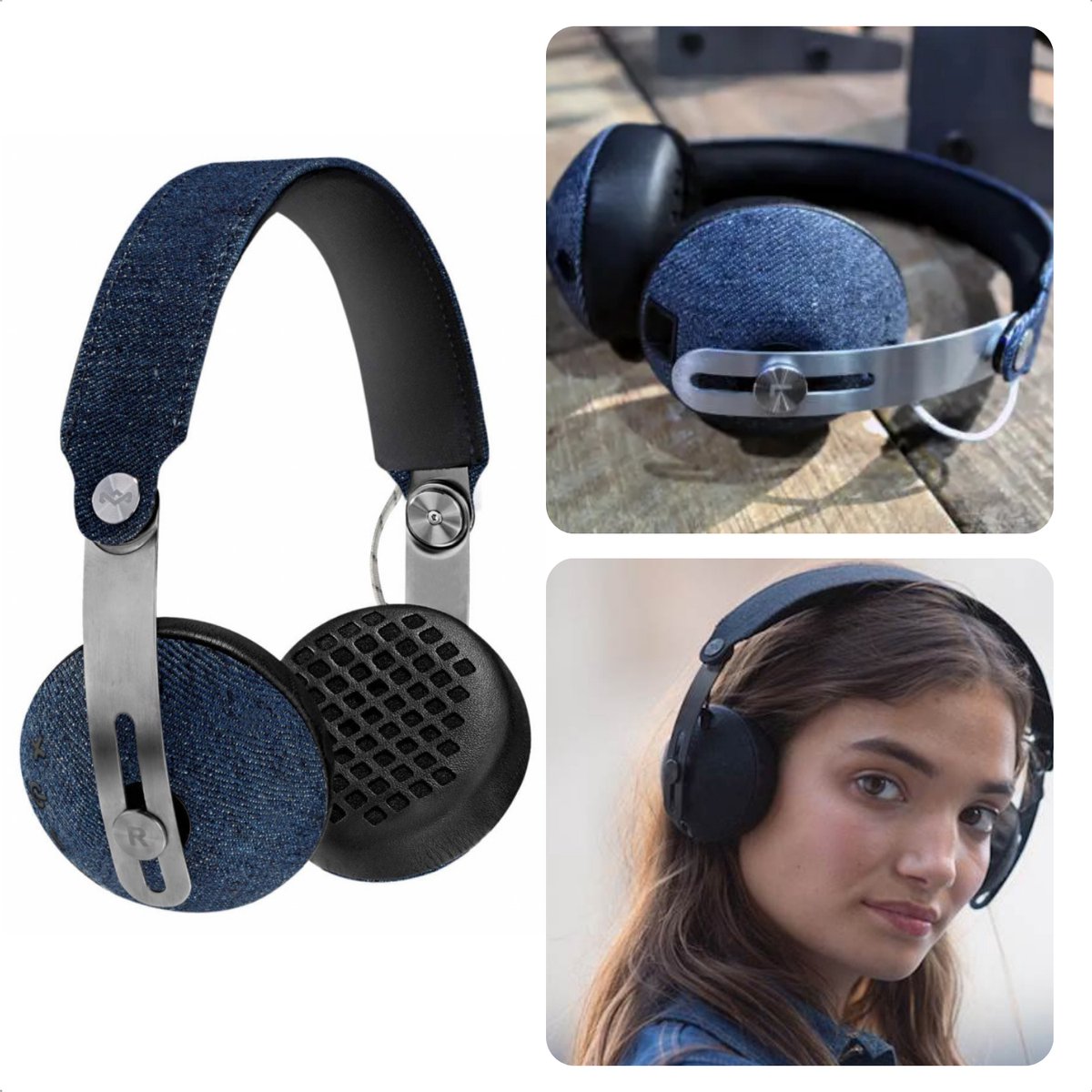 Cheqo® On-Ear Bluetooth Koptelefoon - Headset - 12 uur Accuduur - Ingebouwde Microfoon - RVS - Met Opbergtas