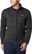 Columbia Sweater Weather - Fleece Vest Heren Winter - Zacht en Warm - Black Heather - Maat XL