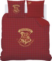 Harry Potter Dekbedovertrek Tartan- Lits Jumeax - 240 x 220 cm - Katoen