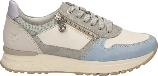 Rieker Sneakers blauw Synthetisch - Dames - Maat 36