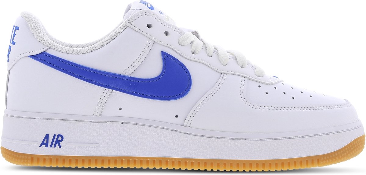 Nike Nike Air Force 1 Low Retro Color of the Month Heren Sneakers Sportschoenen Vrijetijds schoenen Leer DJ3911-101 Wit