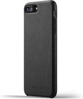 Mujjo Full Leather Case Apple iPhone 7 Plus / 8 Plus Zwart
