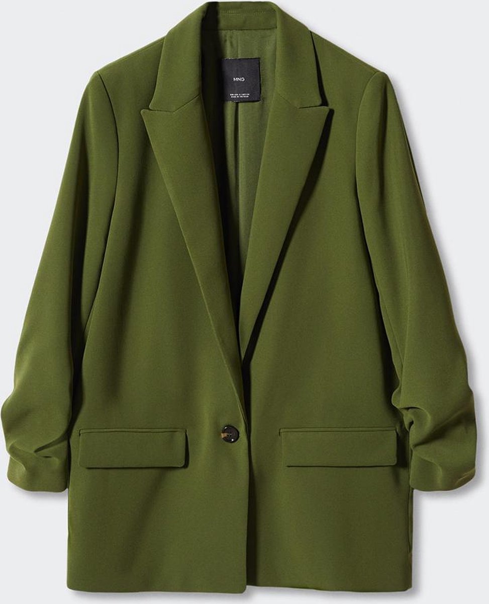 Mango Blazer Soepelvallende Colbert 47916303 43 Dames Maat - XXL