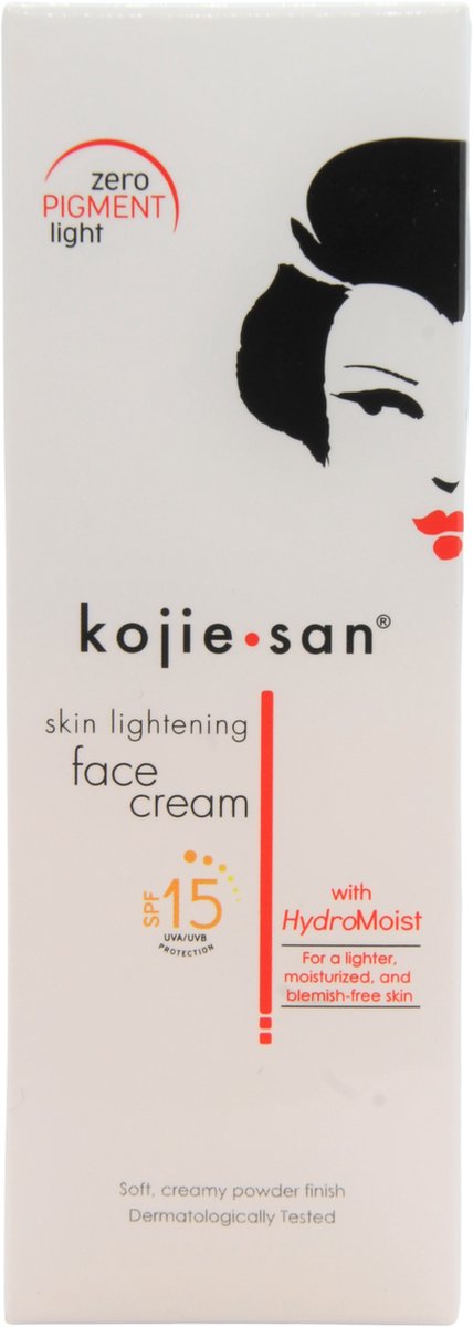 Kojie San skin lightening gezicht crème SPF15, 22 gr