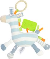 Dolce Toys speelgoed Primo activiteitenknuffel zebra Zack - 27 cm