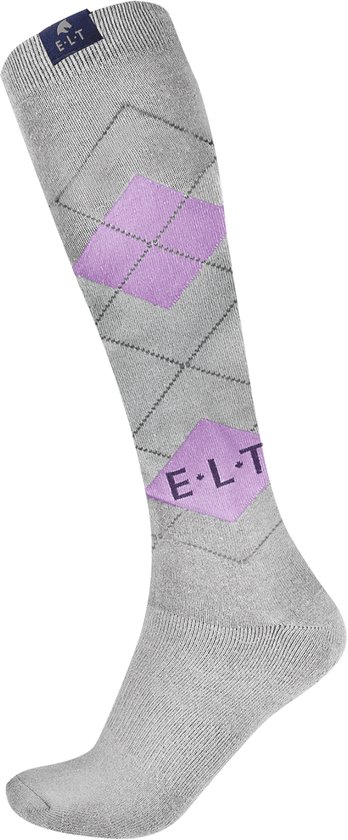 Foto: Karo riding socks steengrijs mt 35 38