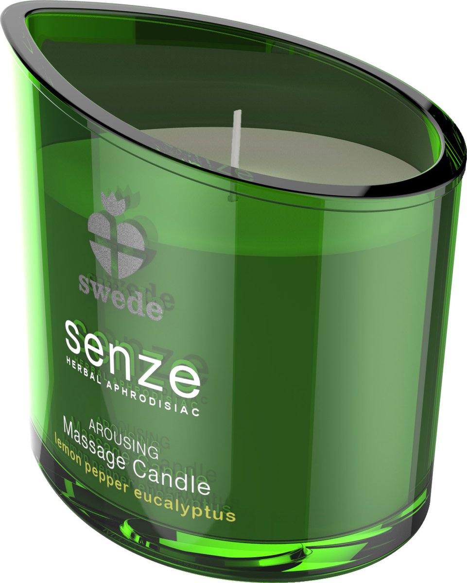Goedkoopste Swede Massagekaars Arousing - Lemon Pepper Eucalyptus (Groot/XL 150ml
