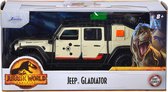 Jada Toys - Jurassic World 2020 Jeep Gladiator - 1:32 - Maquette - Métal - Die-cast - Véhicule jouet