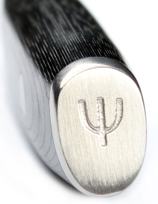 Yaxell Japonais - Série Tsuchimon - Couteau de Chef Santoku - Acier VG10 - 61 HRC - Lame 12,5 cm - 3 Couches d'Acier Damas - Manche Toile-Micarta