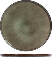 Herogo Pizzaplaat, set van 2, diameter 30 cm, rond, roestvrij staal, met anti-aanbaklaag, zwarte bakplaat voor bakken, gezond en duurzaam, gelijkmatige warmte en eenvoudige reiniging