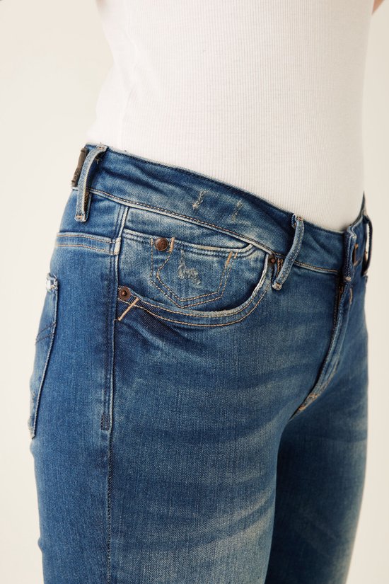 GARCIA Rachelle Dames Skinny Fit Jeans Blauw - Maat W36 X L34