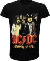 T-shirt AC/ DC Highway To Hell Band - Merchandise officielle