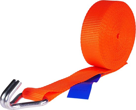 Spanbanden Met Ratel – 2 Stuks, 4 Meter (3,5+0,5m), 800 Kg, 25 Mm Breed, TÜV En DIN Getest, Voor Aanhanger, Motorfiets En Transport