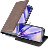 Cadorabo Hoesje geschikt voor LG G6 in KOFFIE BRUIN - Beschermhoes met magnetische sluiting, standfunctie en kaartvakje Book Case Cover Etui