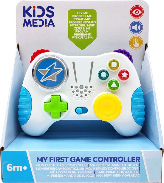 Ma première manette de jeu - Apprentissage ludique - Jouets Manette de jeu - Jouets interactifs