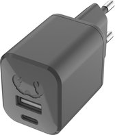Fresh 'n Rebel Mini Charger USB-C + A PD // 30W - Storm Grey