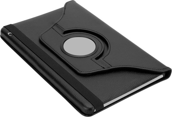 Étui pour tablette Cadorabo pour Huawei MediaPad T3 10 (9.6 Zoll) en NOIR ANCIEN - Housse de protection SANS réveil automatique, avec fonction de support et fermeture à bande élastique