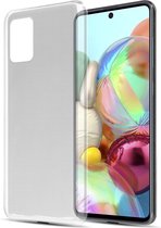 Cadorabo Hoesje geschikt voor Samsung Galaxy A71 5G in VOLLEDIG TRANSPARANT - Beschermhoes gemaakt van flexibel TPU Silicone Case Cover