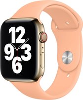 Sport bandje geschikt voor Apple Watch 40mm - Cantaloupe - geschikt voor Apple Watch SE/1/2/3/4/5/6