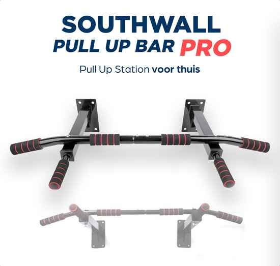 SOUTHWALL Pull Up Bar PRO – Optrekstang Wandmontage